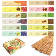 Variety Pack - Traditional Masala Incense - 12 Scents x 10 gm each - Handcrafted Masala Incense - Gift Ready