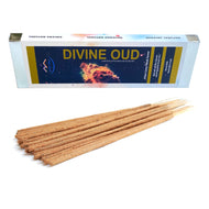 Divine Oud Artisan Luxury Masala Incense Sticks | Utterly Divine Scent for Home, Meditation, Yoga | 30 sticks