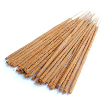 Load image into Gallery viewer, Indian Sandalwood Artisan Luxury Masala Incense Sticks | Divine Scent for Home, Meditation, Yoga, Aromatherapy | Calming, Memory Enhancing, Spirituality | 30 sticks
