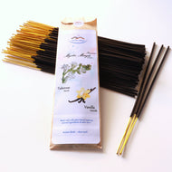 Tuberose & Vanilla Artisan Blend Incense Sticks | Premium Hand-dipped Incense | Aromatherapy, Home Fragrance, Relaxation - 75 grams (50+ sticks)